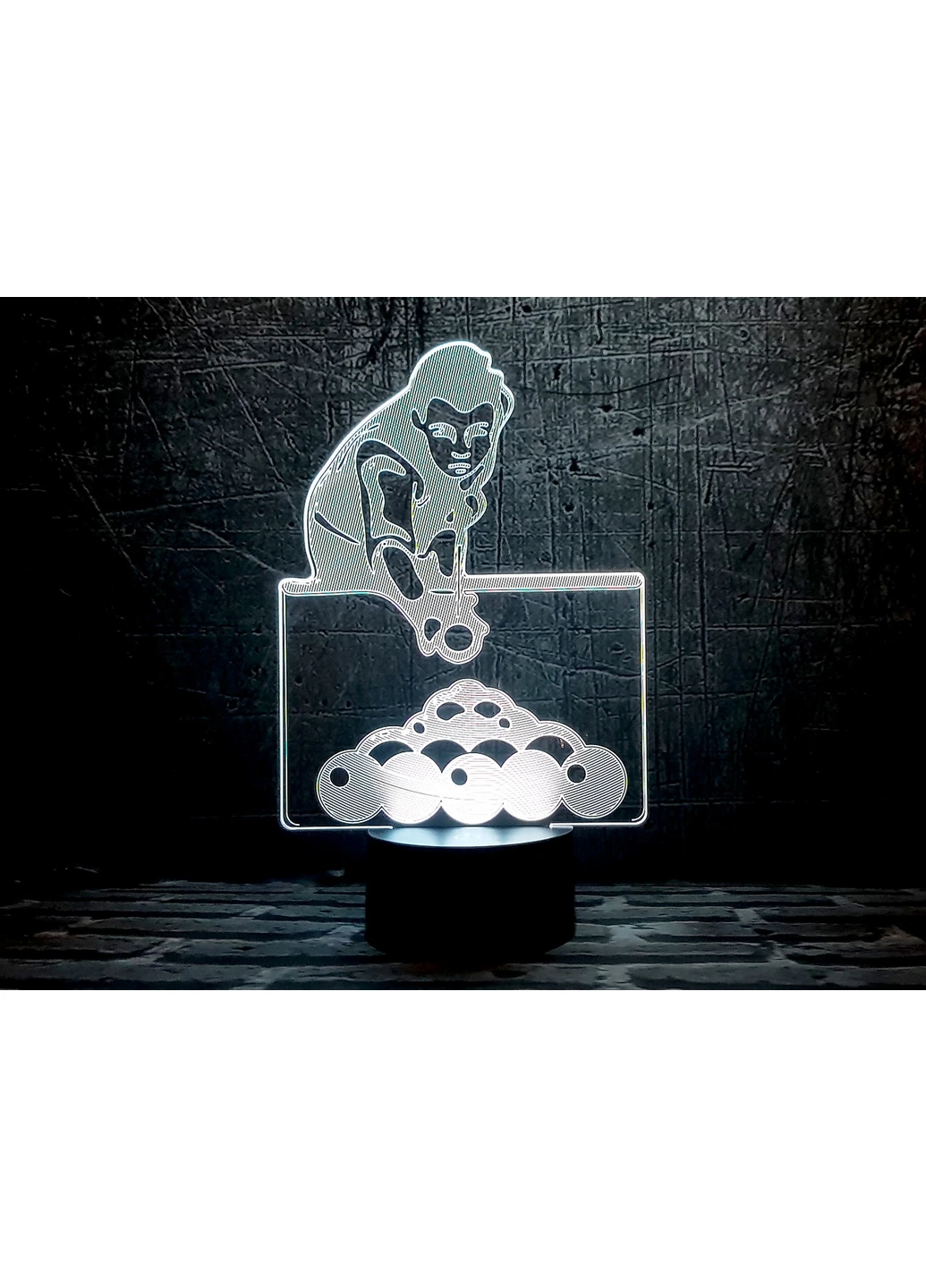 Сменная картинка для ночника-светильника 3D "Бильярд" 3DTOYSLAMP (266420249)