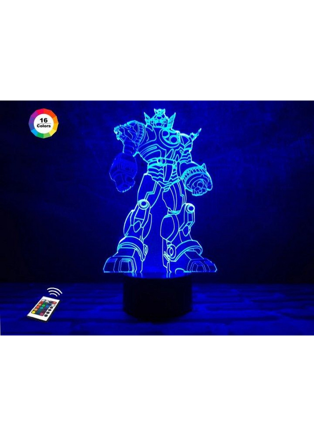 Нічник-світильник 3D "Трансформер" 26х15 см 3DTOYSLAMP (266419470)