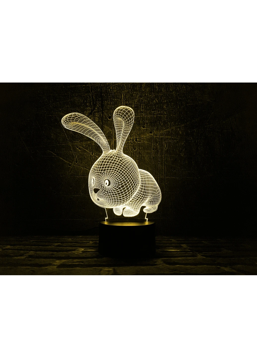 Змінна картинка для нічника-світильника 3D "Кролик" 3DTOYSLAMP (266419837)