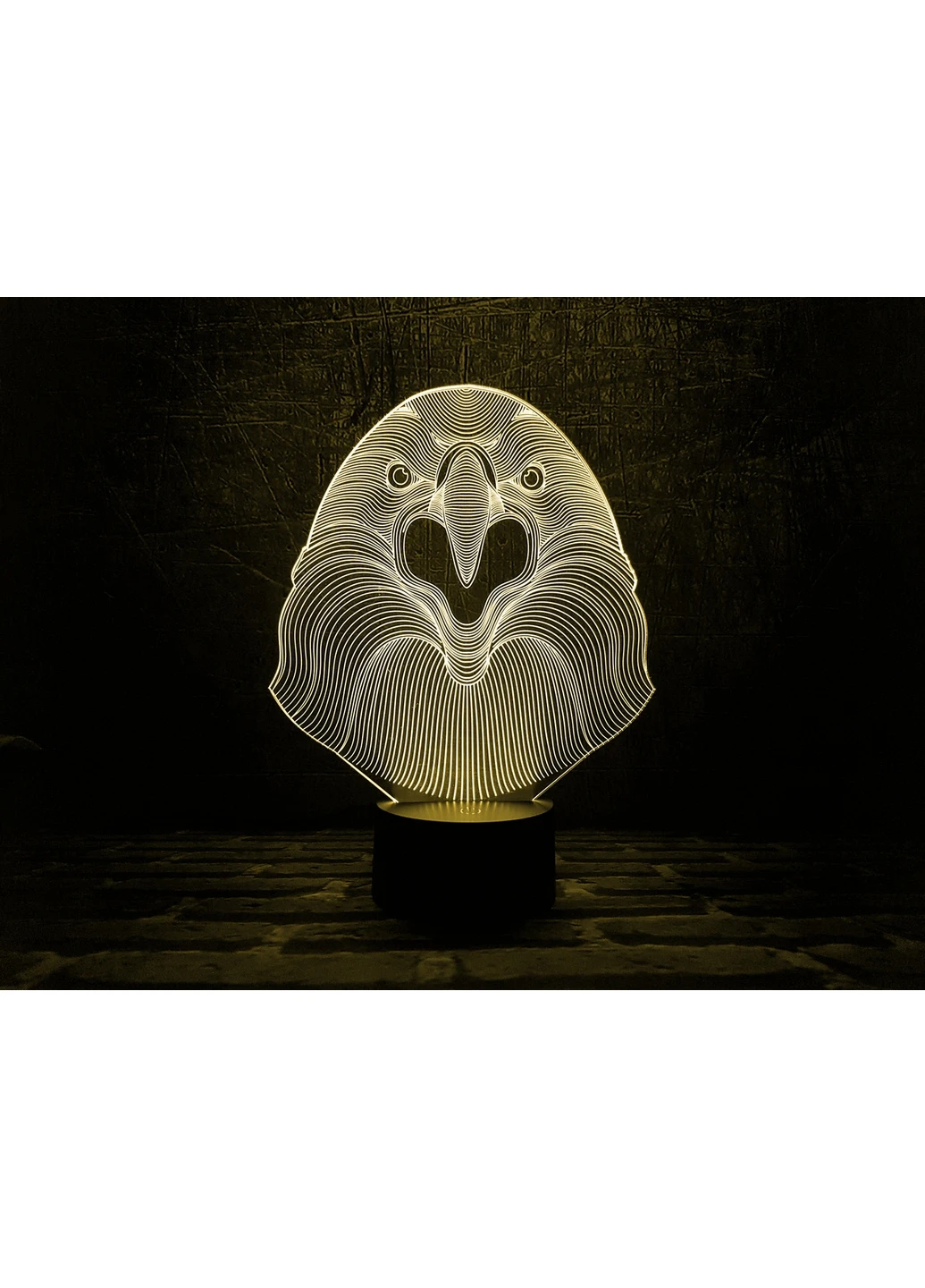 Сменная картинка для ночника-светильника 3D "Орел" 3DTOYSLAMP (266419496)
