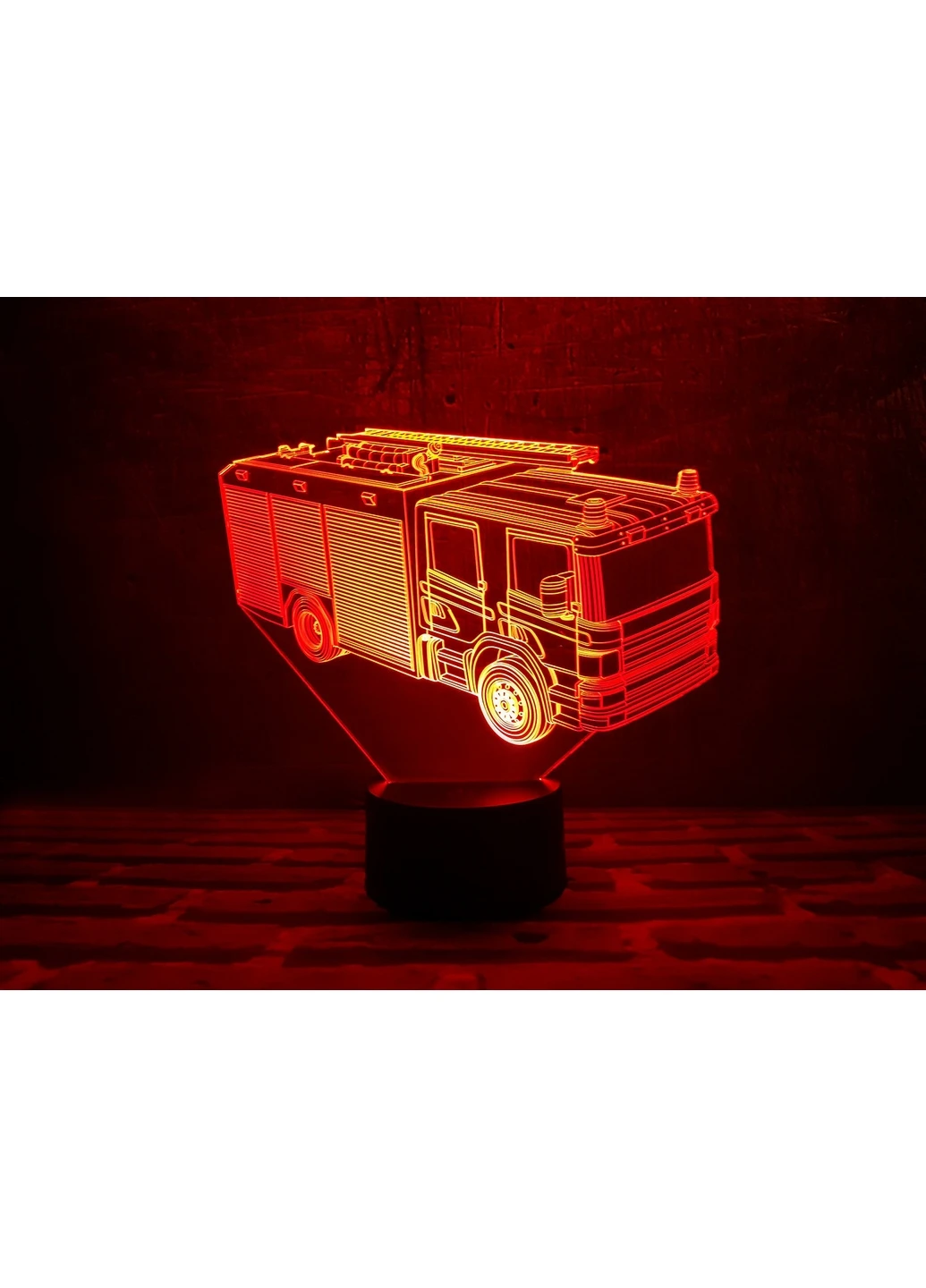 Сменная картинка для ночника-светильника 3D "Автомобиль 12" 3DTOYSLAMP (266420202)