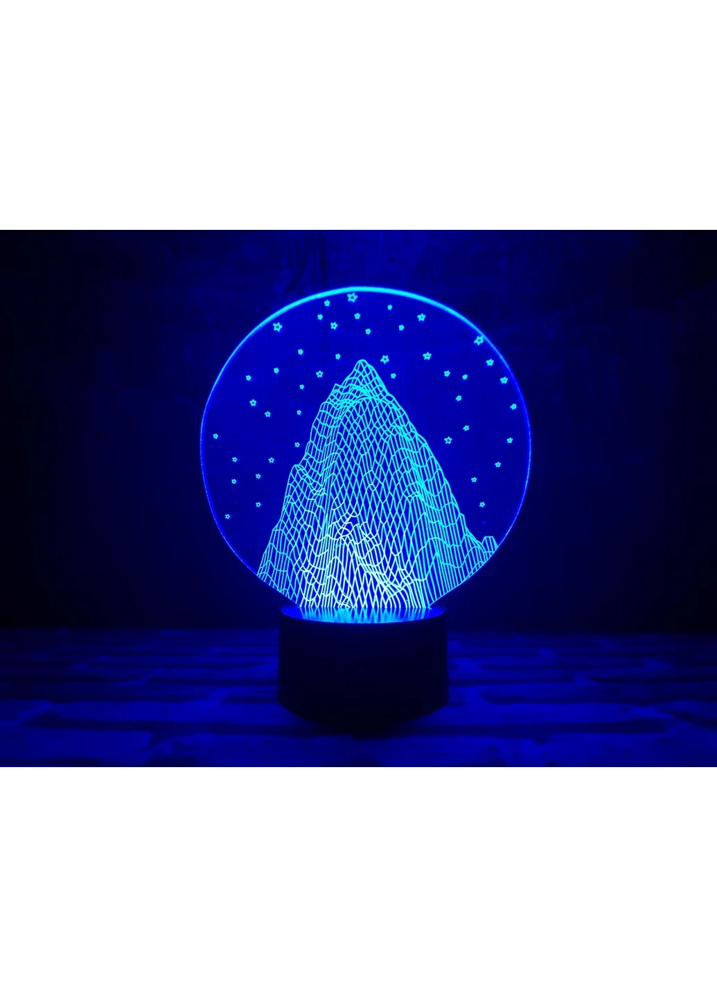 Змінна картинка для нічника-світильника 3D "Еверест" 3DTOYSLAMP (266420465)