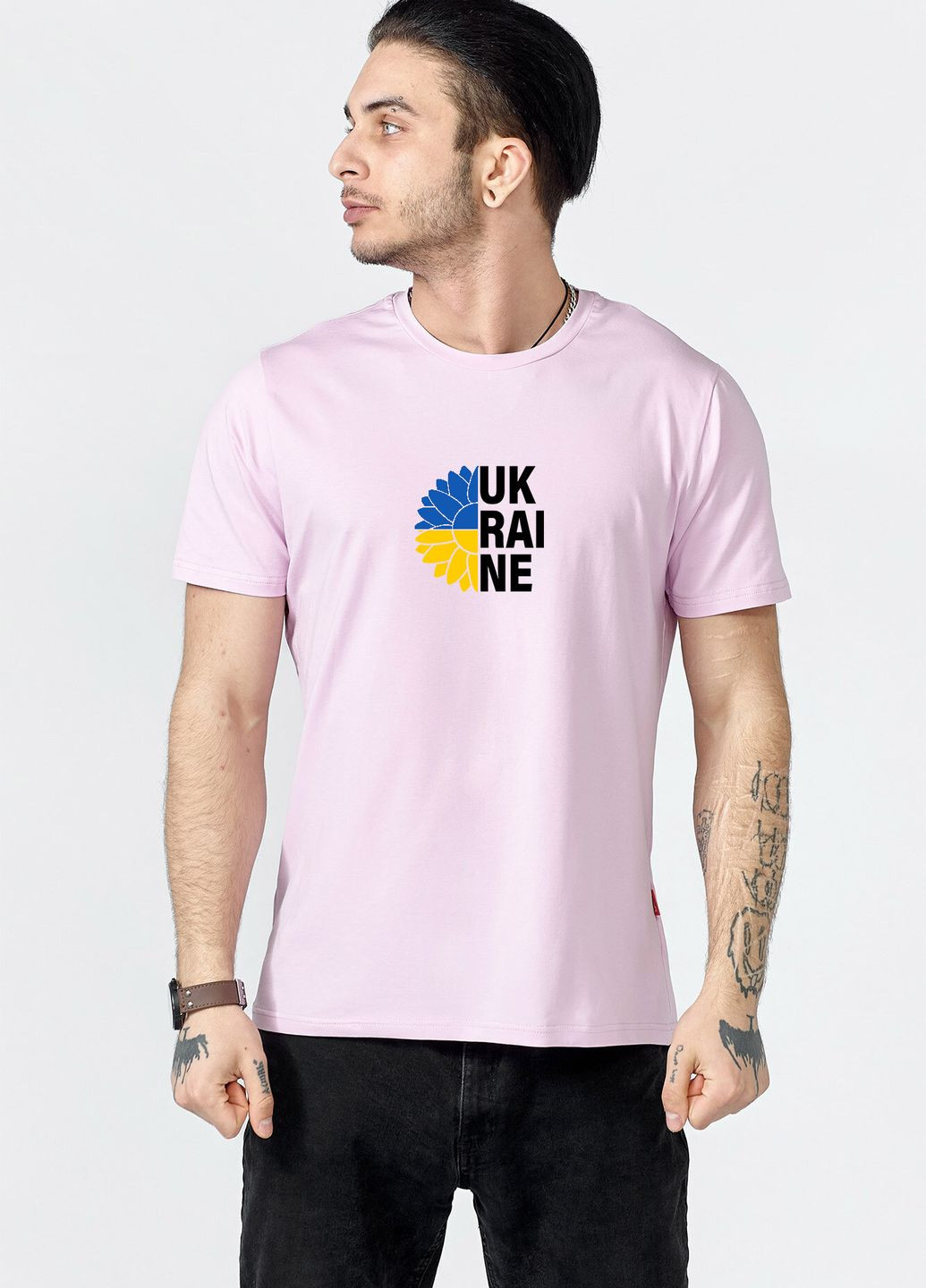 Розовая футболка lucas uk_rai_ne Gen