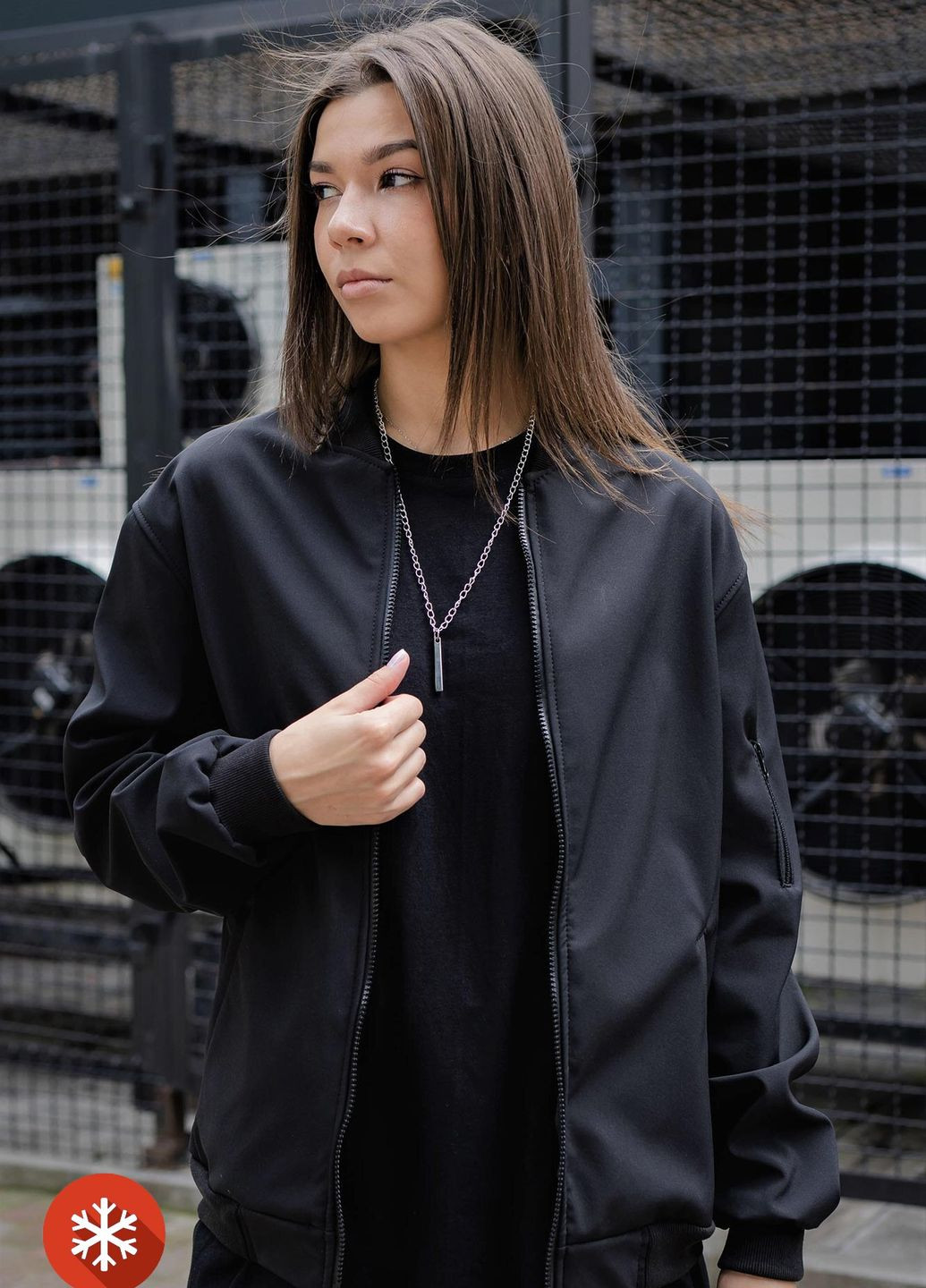 Утеплений Бомбер Softshell Without (264641172)