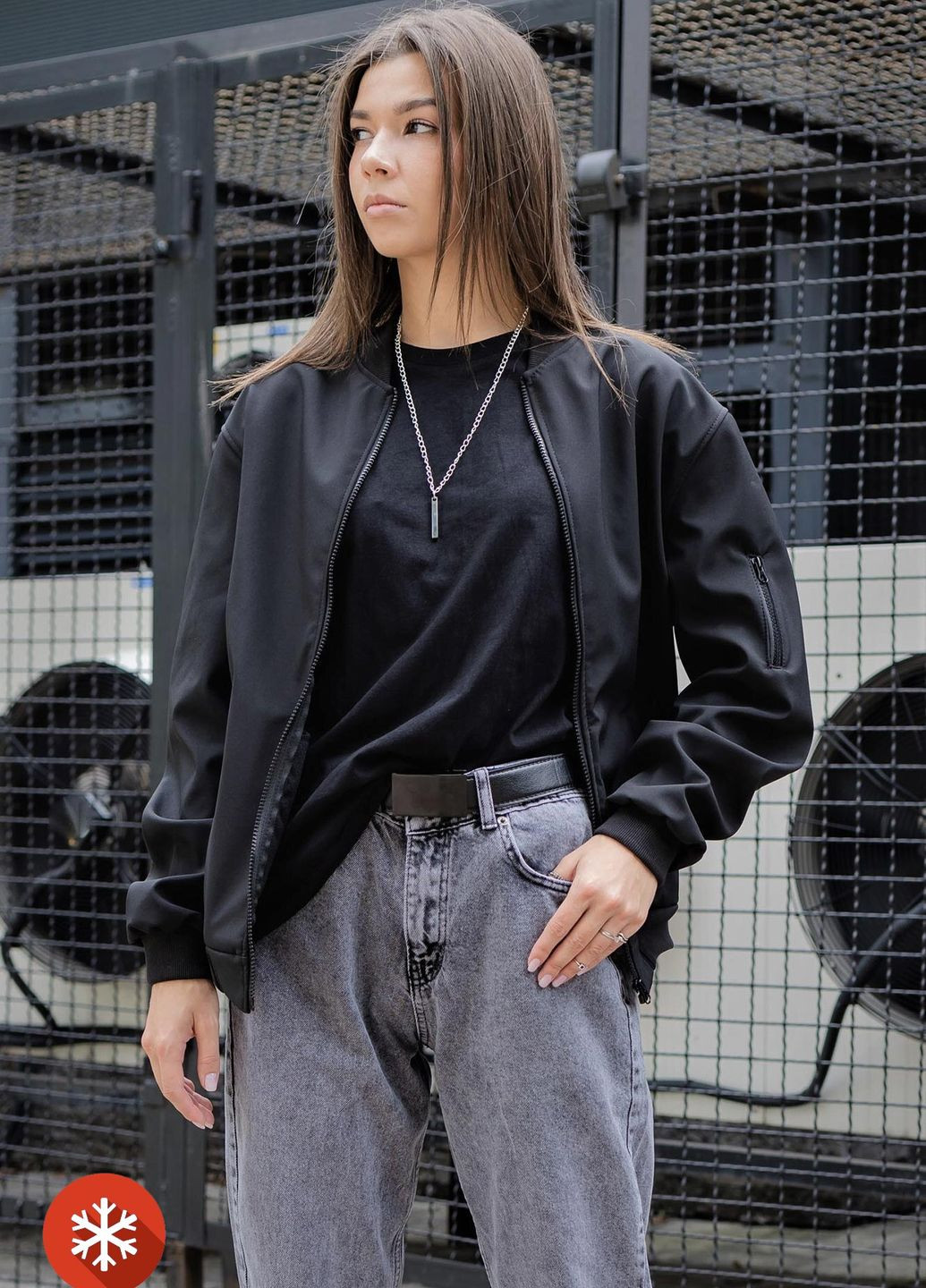 Утеплений Бомбер Softshell Without (264641172)