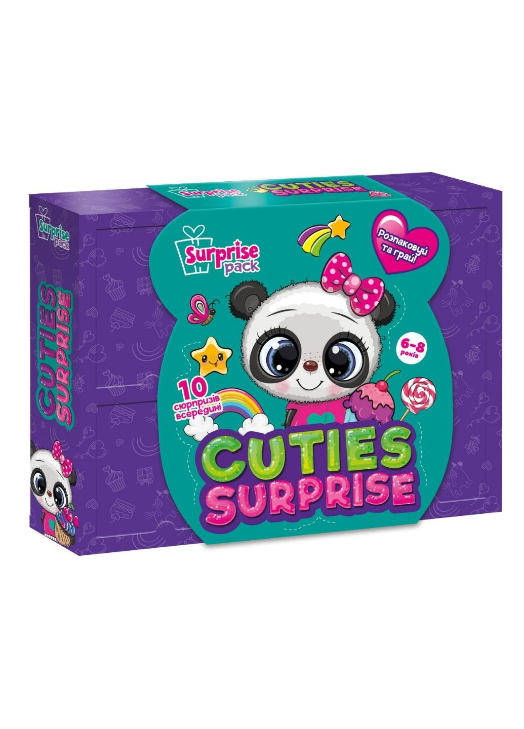 Набор для творчества с сюрпризами "Любчики" VT8080-07 (укр) Vladi toys (266422368)