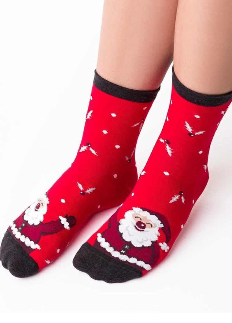 Шкарпетки новорічні жіночі 136 /054 Steven (266699081)