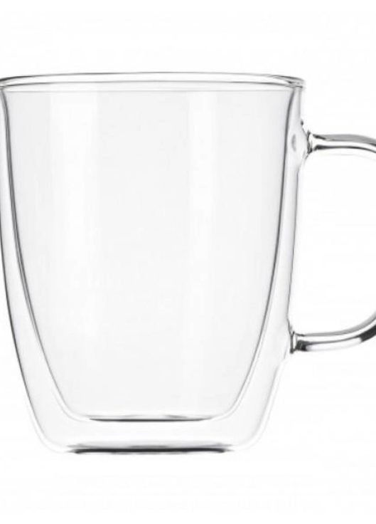 Универсальная Чашка A-Plus с двойной стенкой боросиликатное стекло 400 мл VTech (266423398)