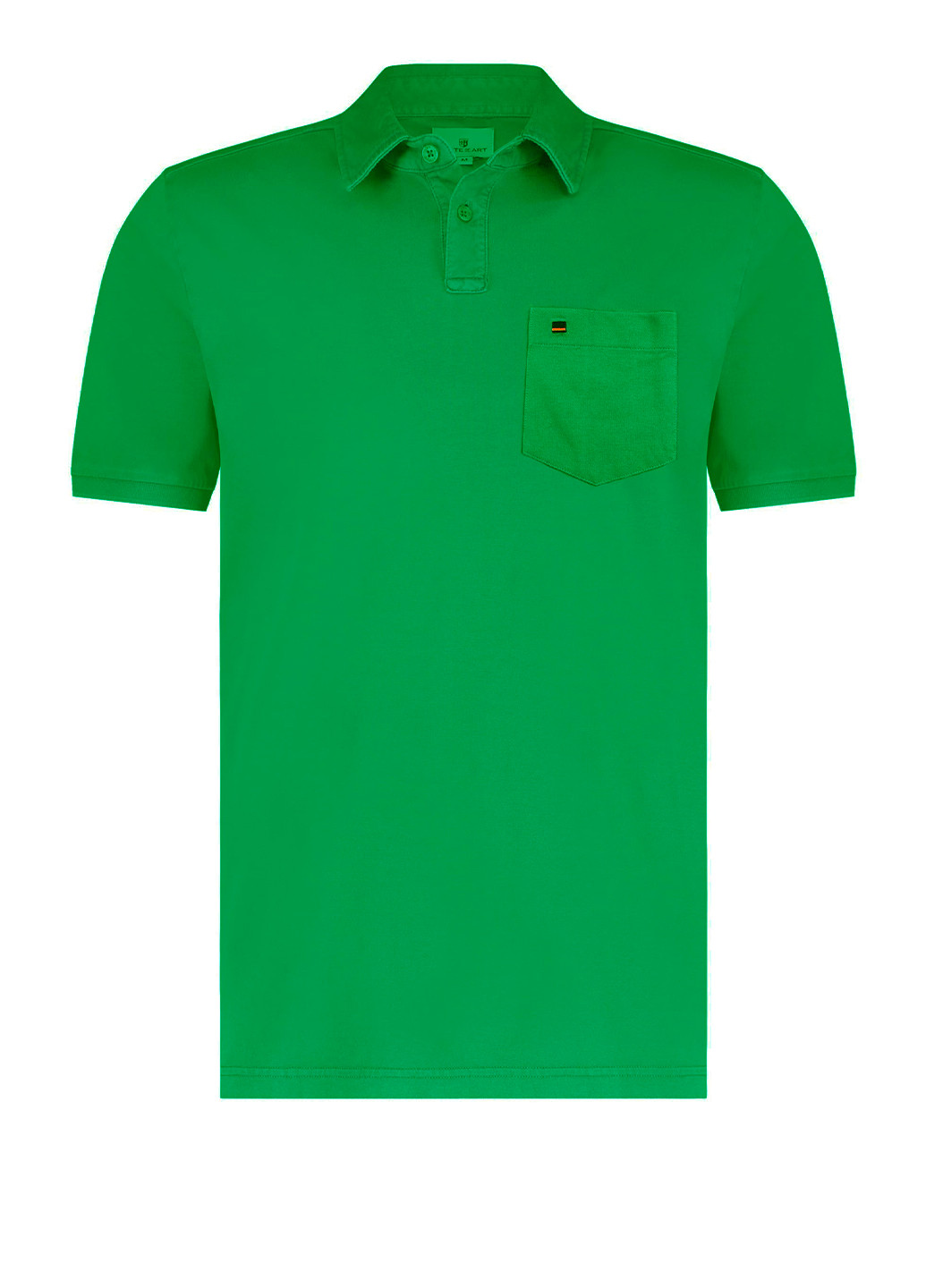 Зеленая футболка-мужская футболка-поло для мужчин State of Art однотонная