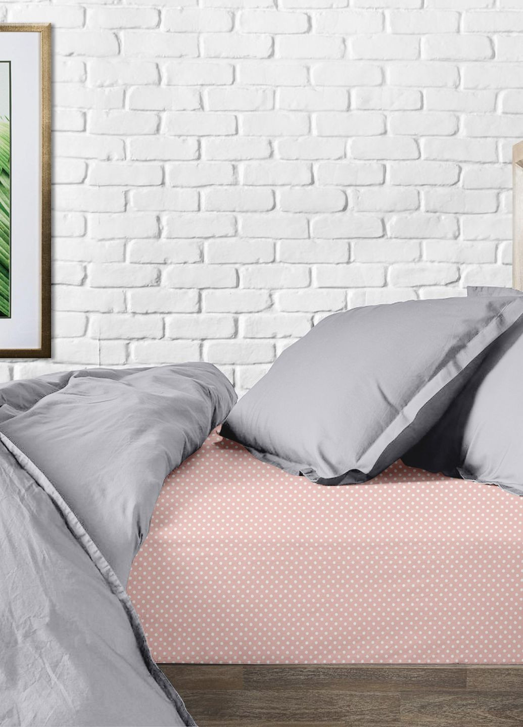 Простирадло на резинці 160х200х30 MINI DOTS (4822052205686) Cosas (266617575)