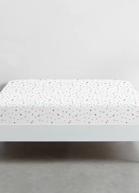 Дитяче простирадло 110х160 COLORFUL BLOTS (4822052190012) Cosas (266620921)