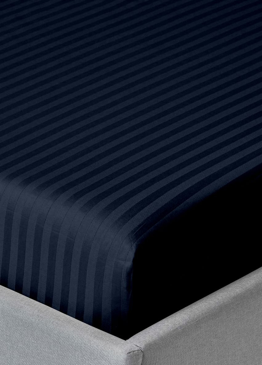 Простирадло на резинці 180х200х30 сатин NAVY (4822052211151) Cosas (266616845)