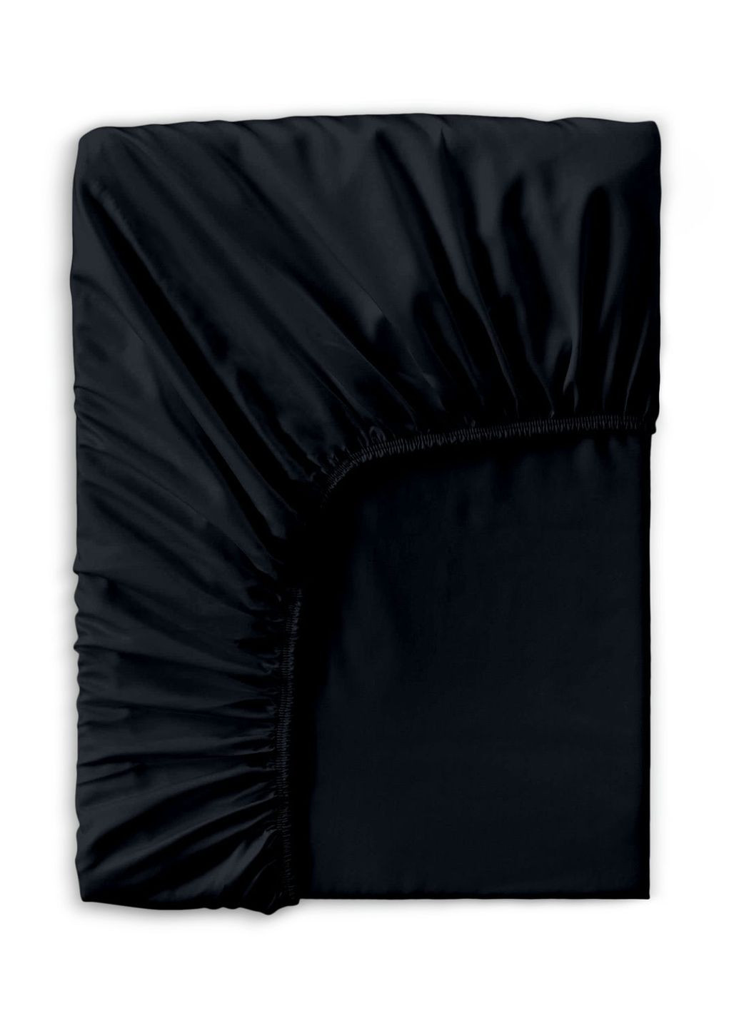 Простынь на резинке сатин 80х160 BLACK (4822052162484) Cosas (266616664)