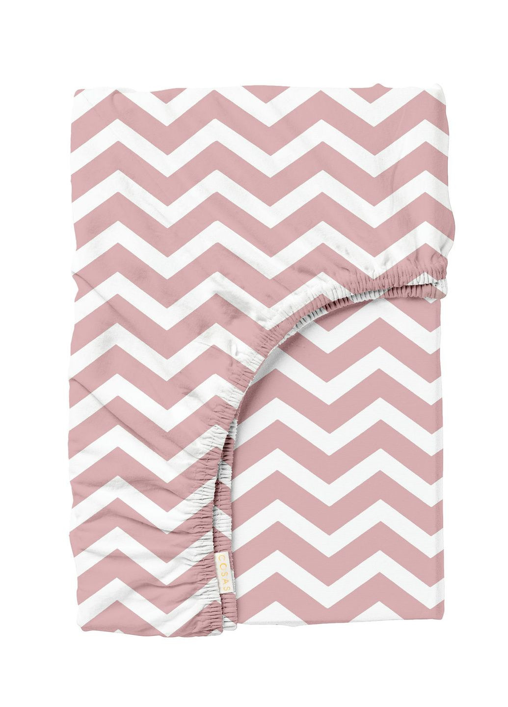 Простирадло на резинці 80х160 ROSE ZIGZAG (4822052147559) Cosas (266617023)