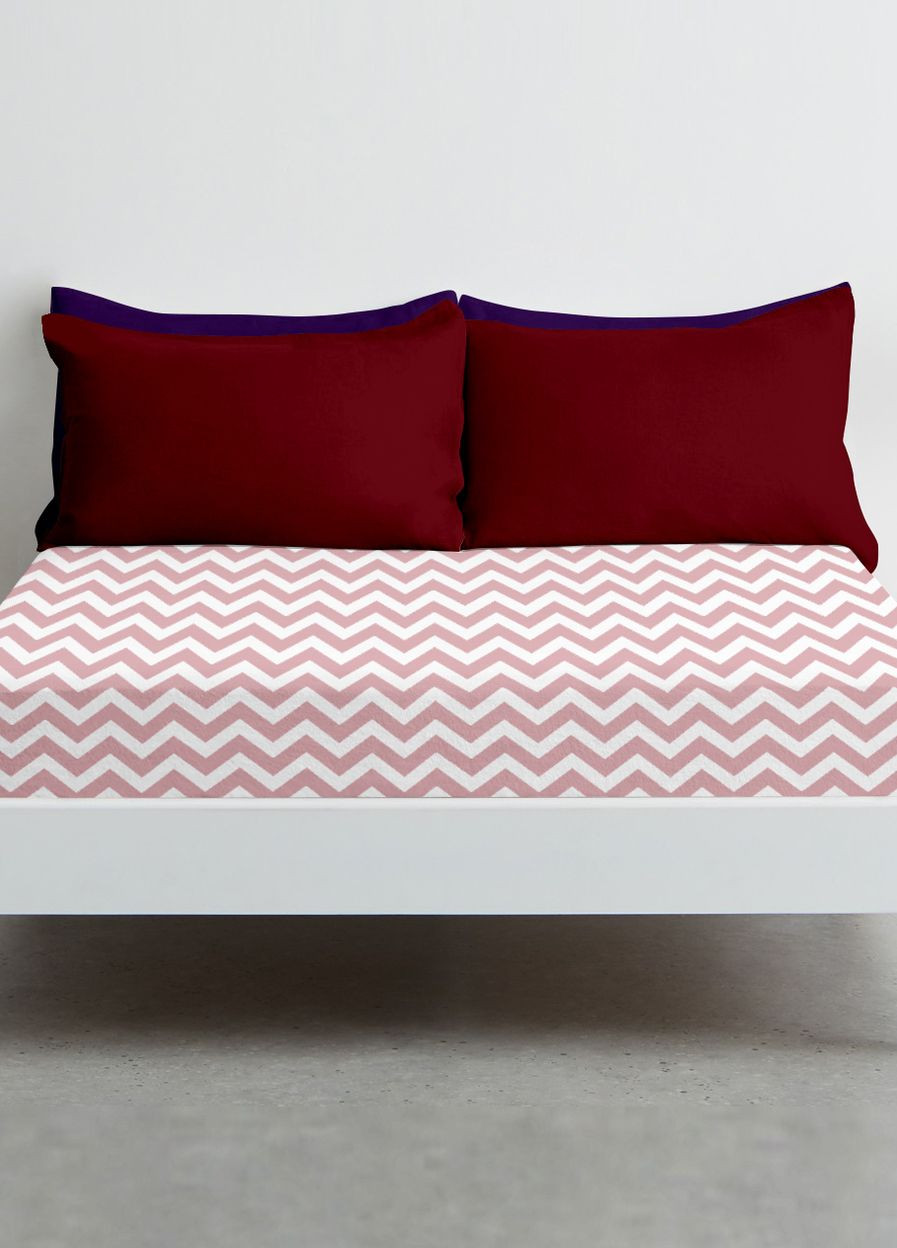 Простирадло на резинці 80х160 ROSE ZIGZAG (4822052147559) Cosas (266617023)