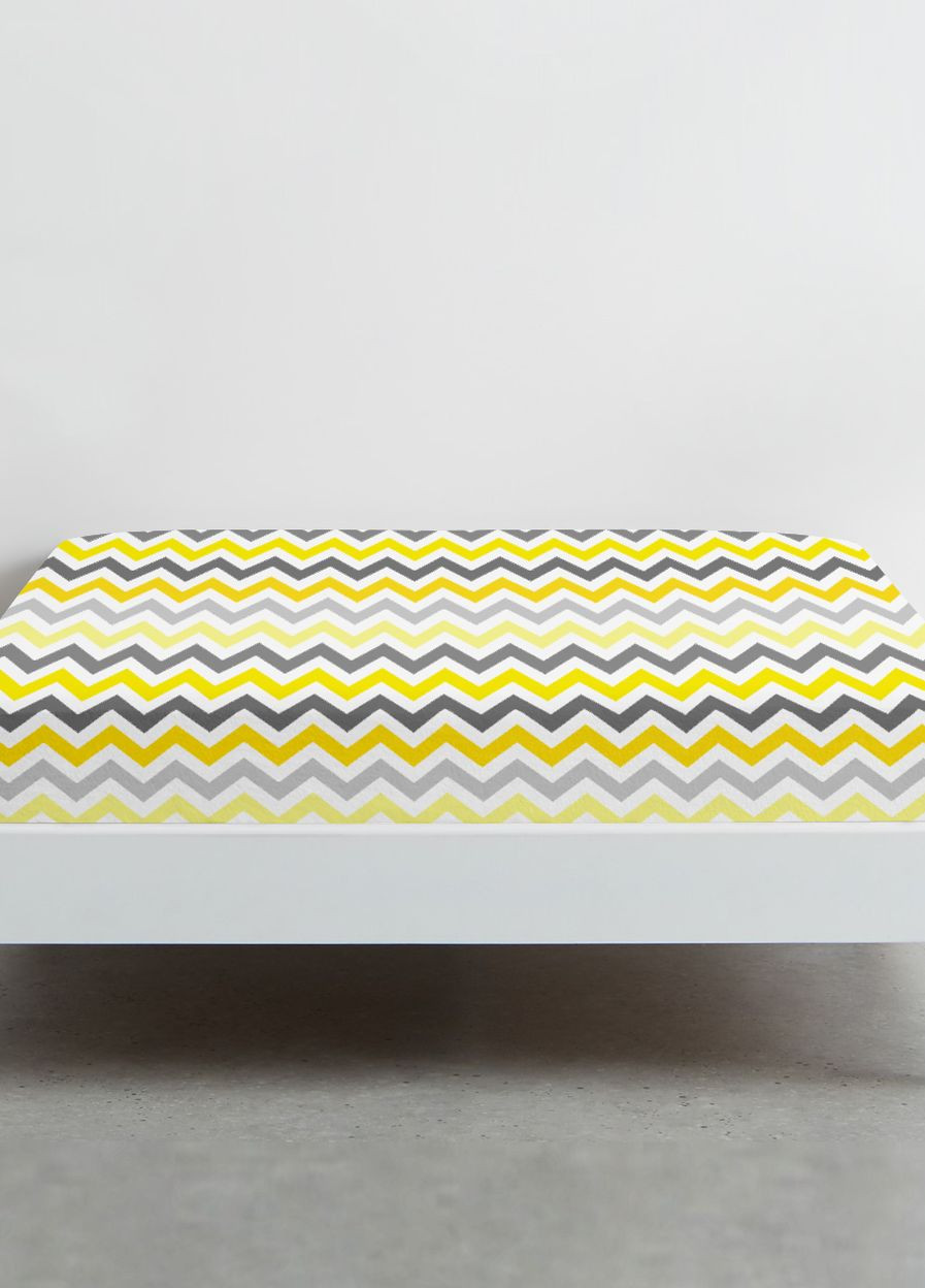 Простирадло на резинці 180х200х25 ZIGZAG (4822052209134) Cosas (266618073)