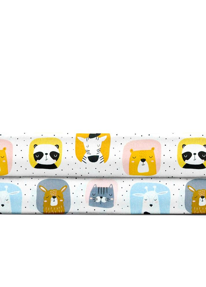 Дитяче простирадло 110х160 COLOR ANIMALS (4822052189856) Cosas (266619925)