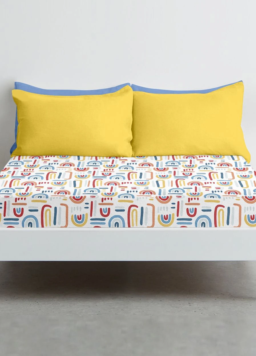Простирадло на резинці 180х200х30 RAINBOWS (4822052214688) Cosas (266617639)