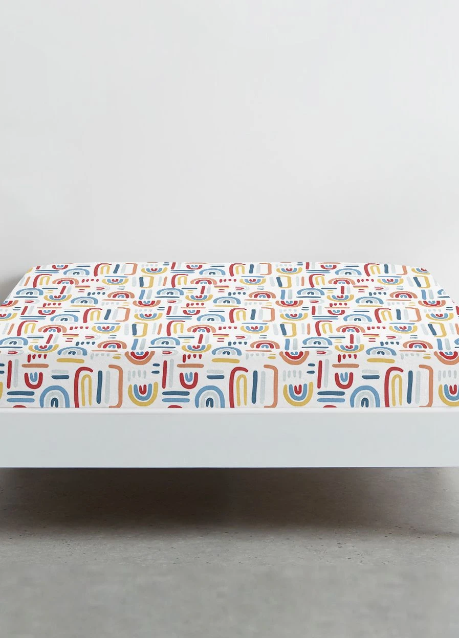 Простирадло на резинці 180х200х30 RAINBOWS (4822052214688) Cosas (266617639)