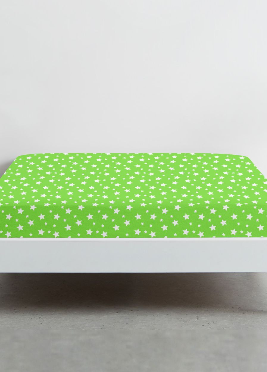 Простирадло на резинці 180х200х25 LIME STARFALL (4822052208854) Cosas (266619220)