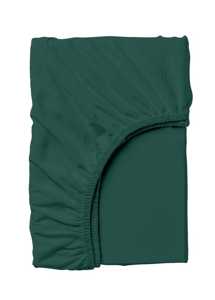 Простирадло на резинці 140х200х25 DARK GREEN (4822052211397) Cosas (266617691)