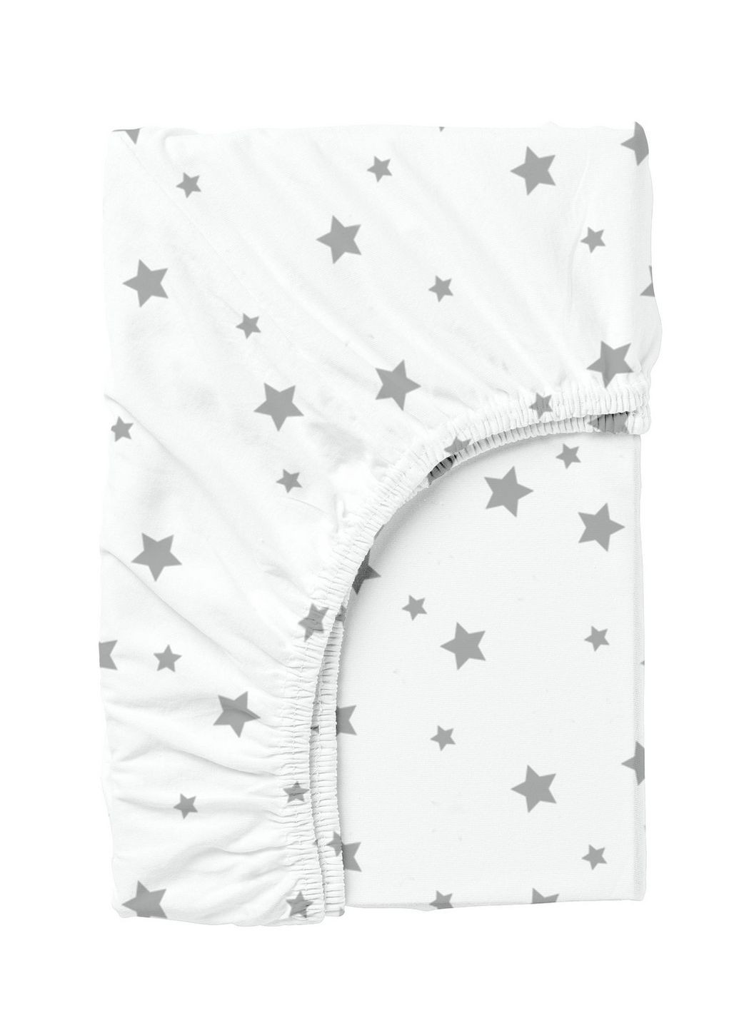 Простирадло на резинці 140х200х25 GREY STARFALL (4822052213254) Cosas (266617077)