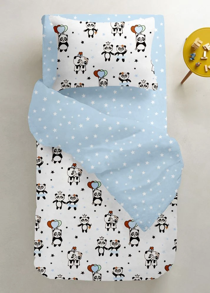 Простирадло на резинці 180х200х30 LIGHT BLUE STARFALL (4822052209646) Cosas (266621581)