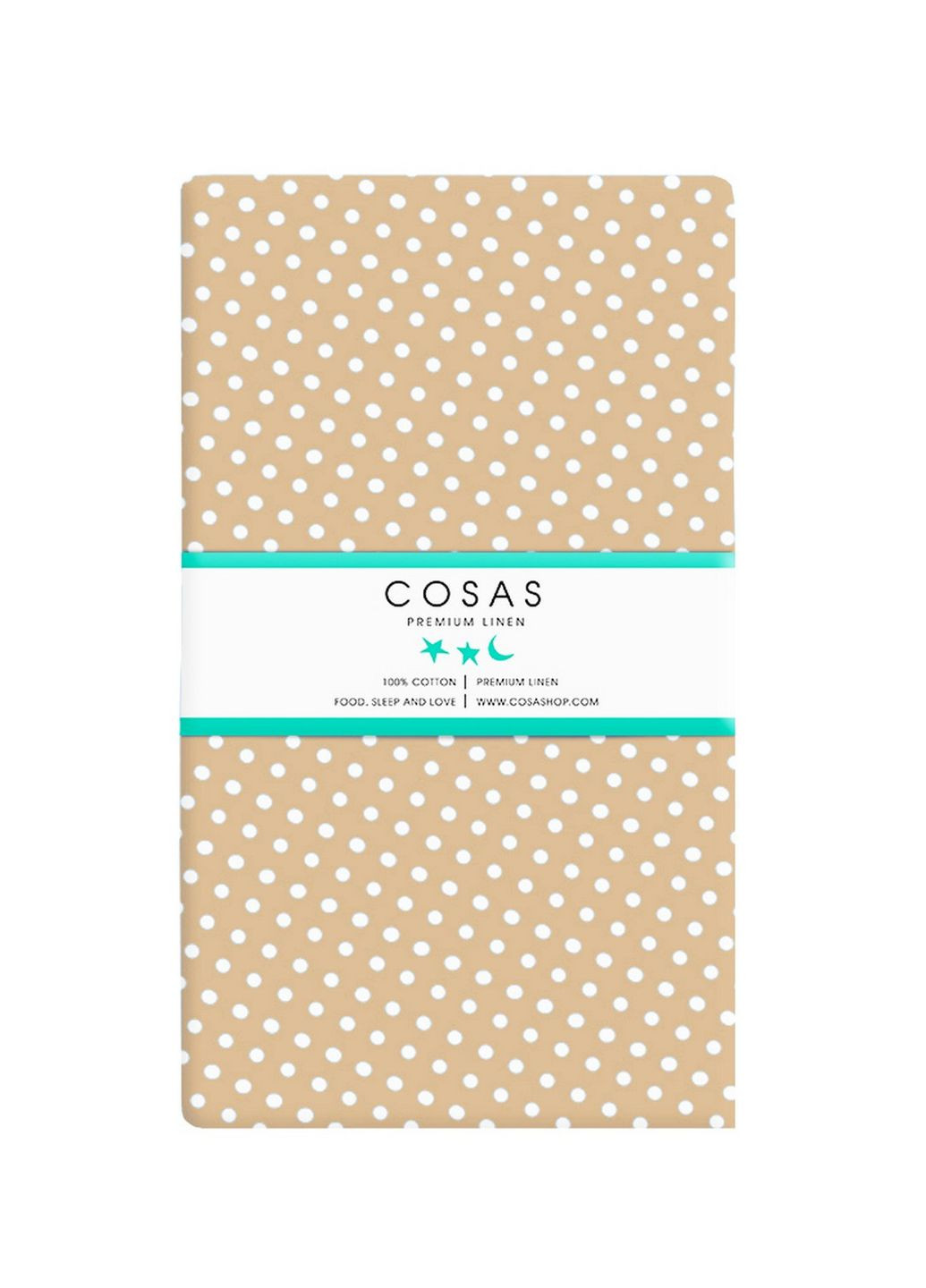 Простирадло на резинці 140х200х25 MINI DOTS (4822052212837) Cosas (266619991)