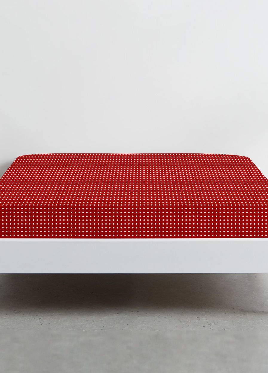 Простирадло на резинці 180х200х30 RED DOTS (4822052209448) Cosas (266620131)