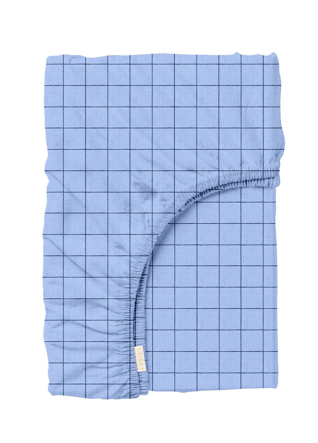 Простынь на резинке в детскую кроватку 60х120 BLUE GEOMETRY (4822052146538) Cosas (266619189)
