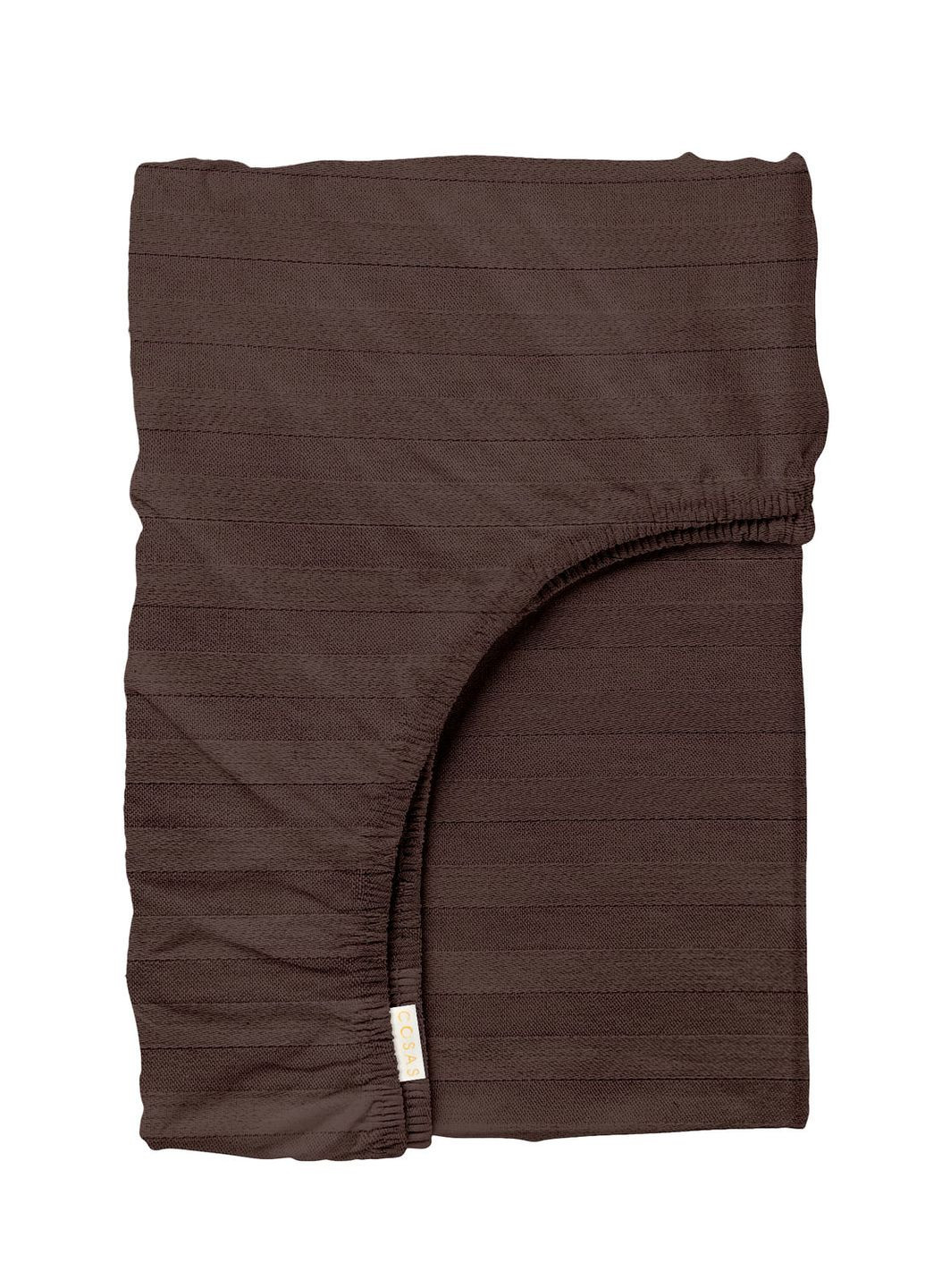 Простирадло на резинці сатин 120х200 WALNUT (4822052174999) Cosas (266619432)