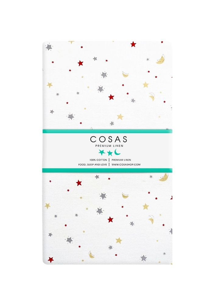 Дитяче простирадло 110х160 MOON STARS (4822052190524) Cosas (266620897)
