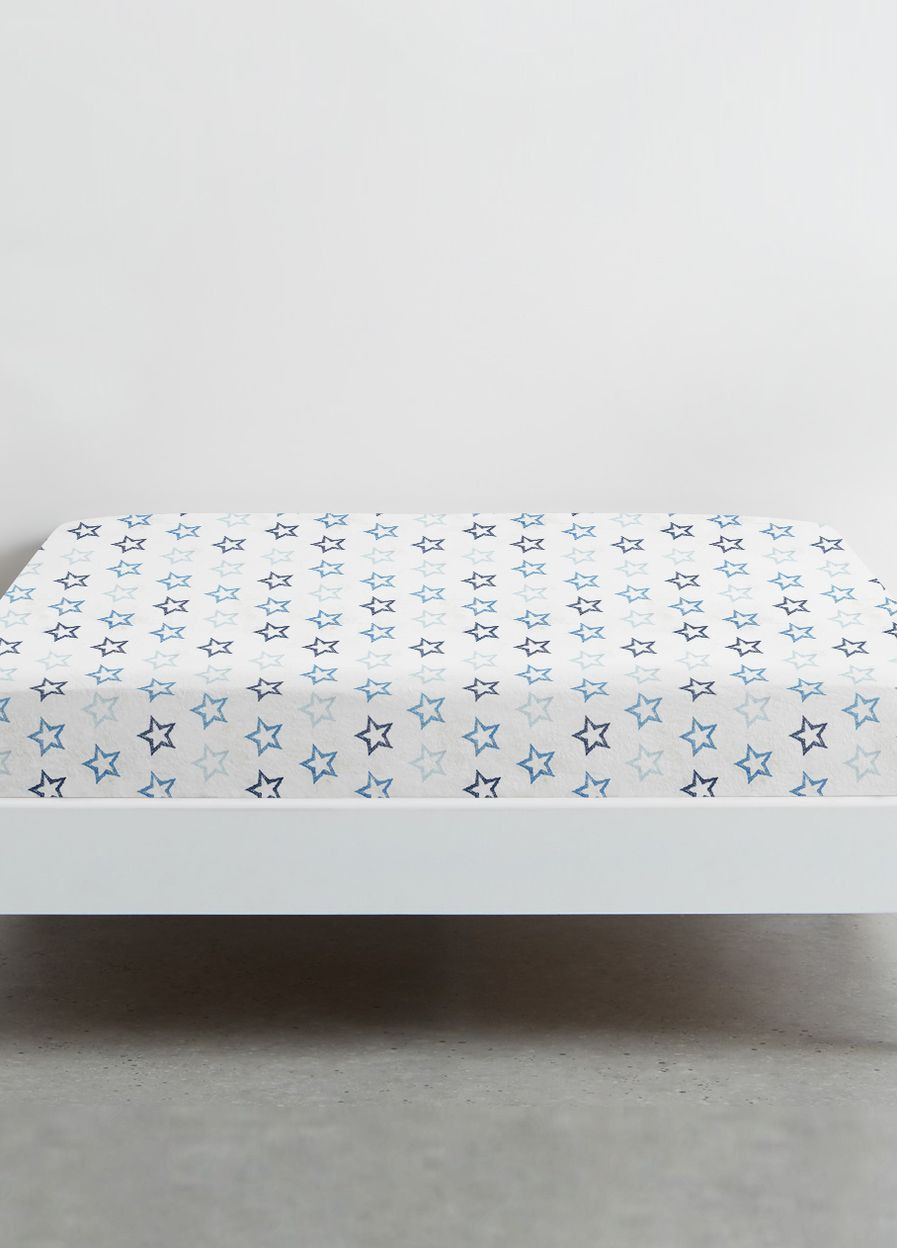 Простирадло на резинці 180х200х30 BLUE STAR (4822052209714) Cosas (266617267)