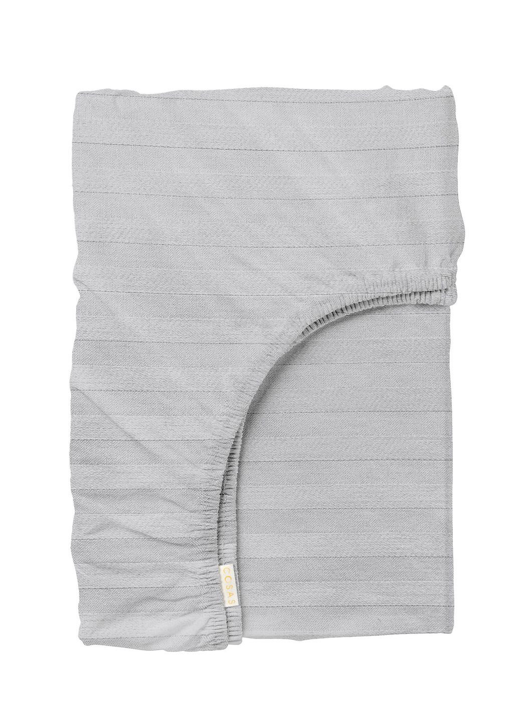 Простынь на резинке в детскую кроватку 60х120 сатин SILVER (4822052173930) Cosas (266620500)