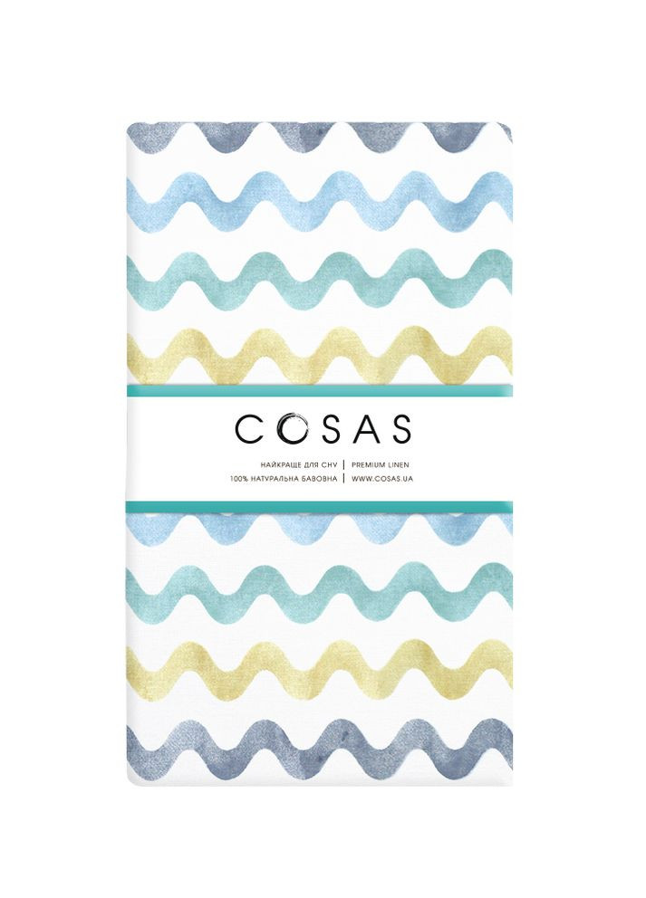 Дитяче простирадло 110х160 COLOR WAVE (4822052190951) Cosas (266620012)
