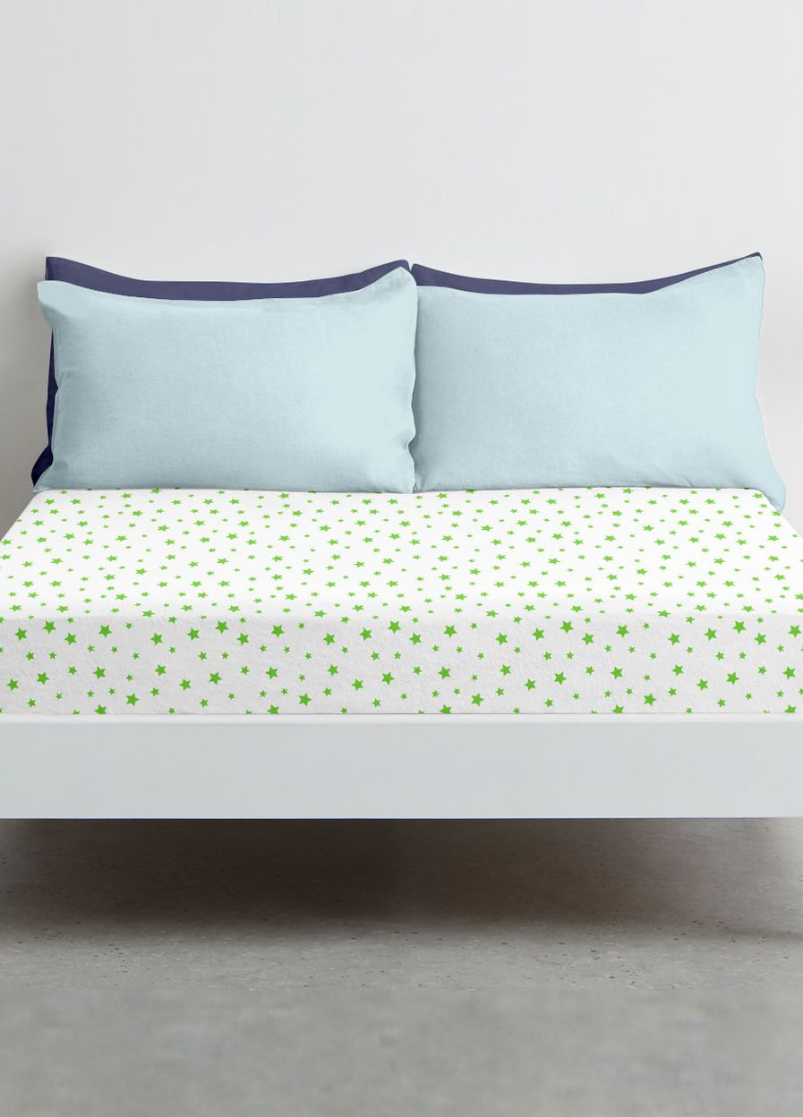 Простынь на резинке 160х200 GREEN STARS (4822052148365) Cosas (266621741)