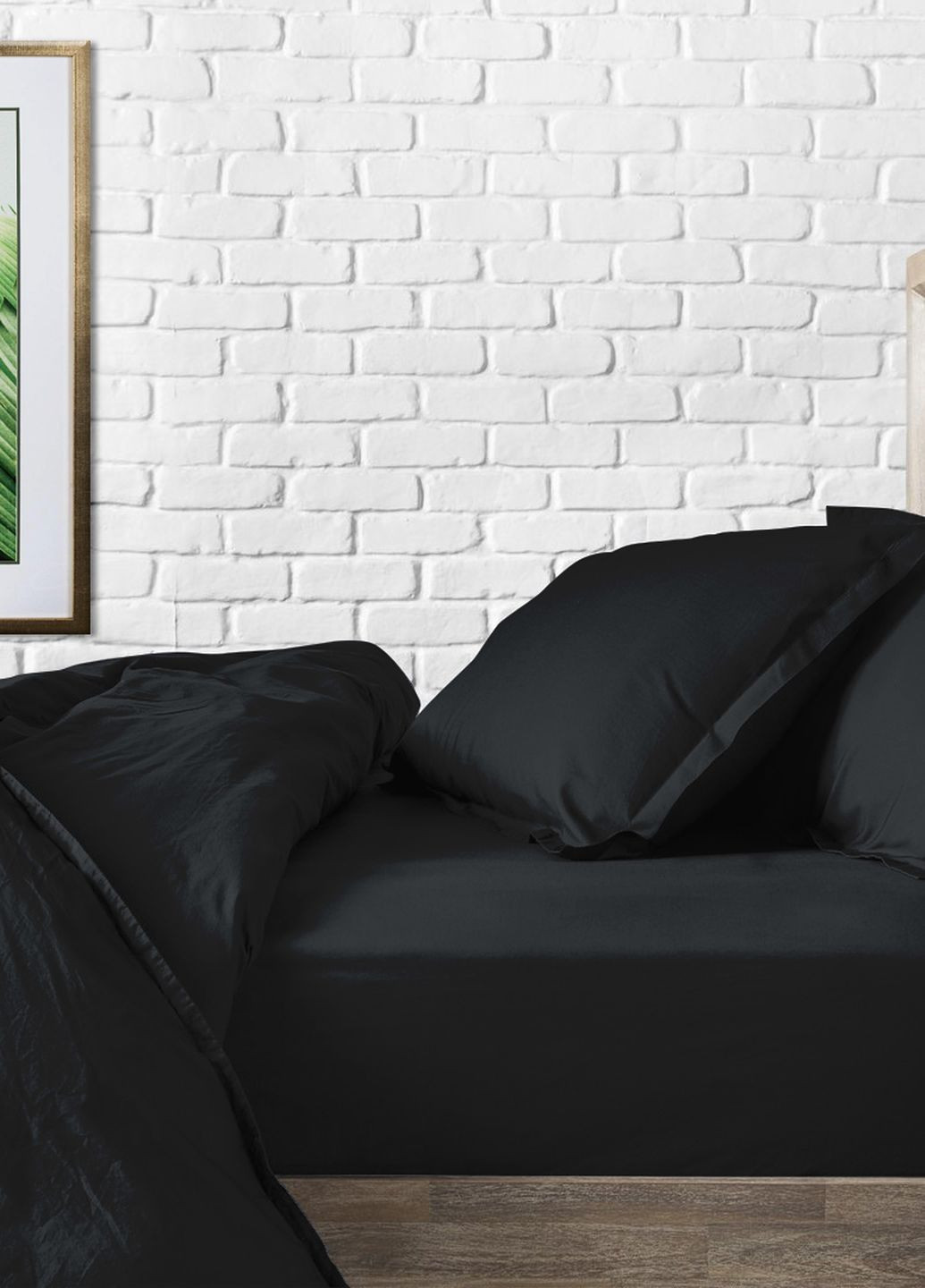 Набор простынь на резинке 90х200 BEIGE / BLACK (4822052061893) Cosas (266618359)