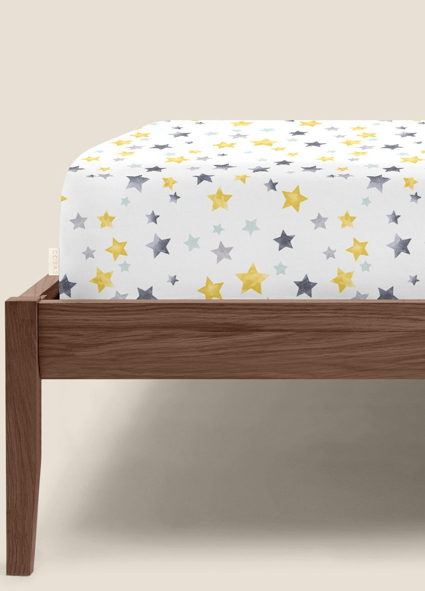 Простирадло на резинці 140х200х25 STARFALL (4822052213209) Cosas (266619571)