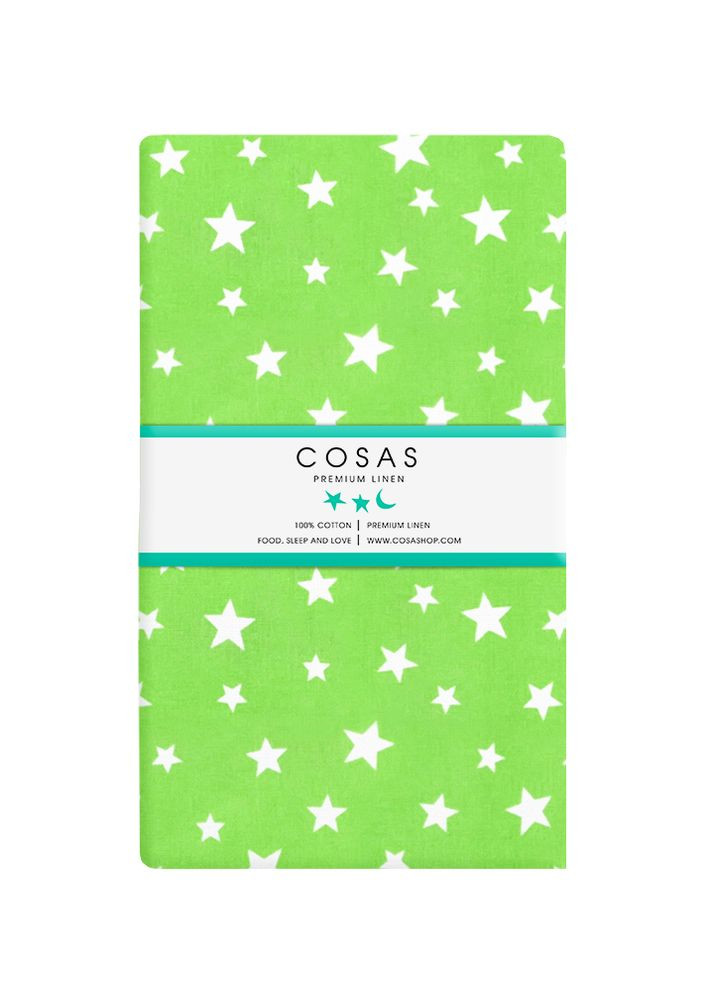 Простирадло на резинці 180х200х30 LIME STARFALL (4822052209653) Cosas (266619491)