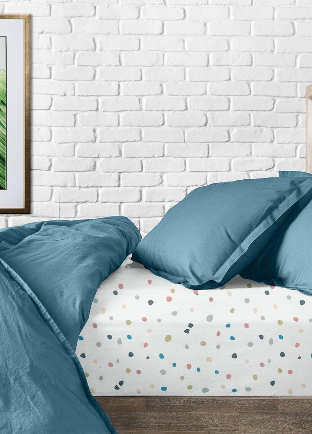 Простирадло на резинці 140x200 COLOR BLOTS (4822052086872) Cosas (266617609)