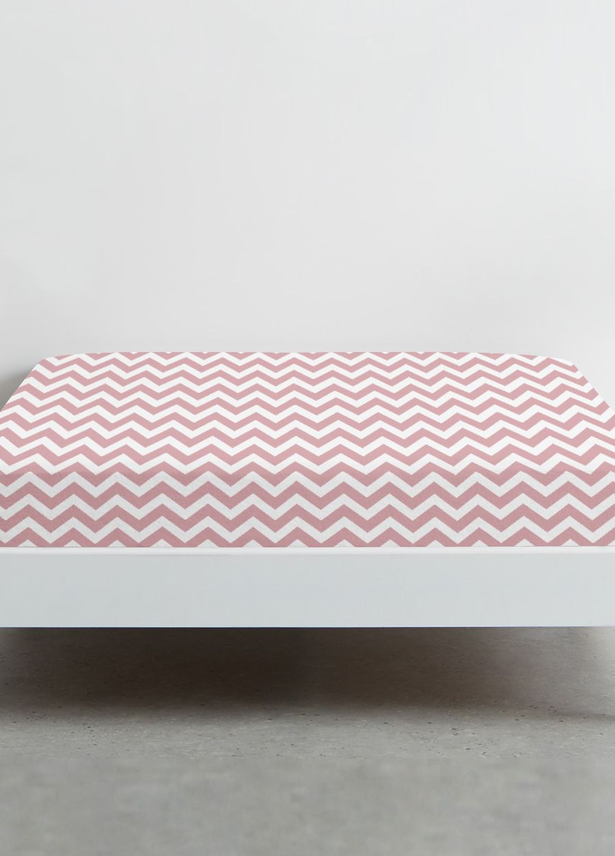 Простирадло на резинці 180х200х25 ROSE ZIGZAG (4822052209110) Cosas (266619206)