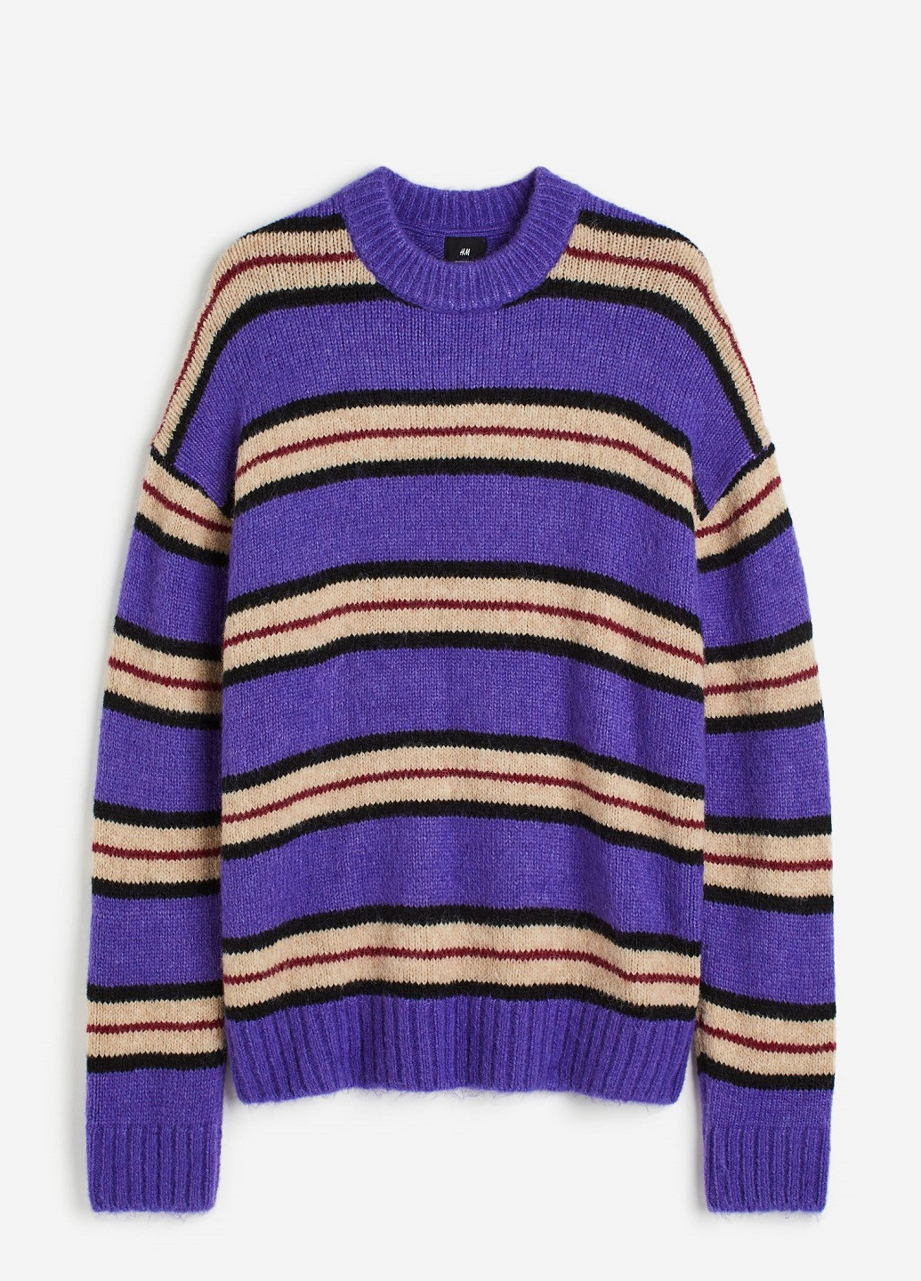 Темно-фіолетовий демісезонний светр H&M