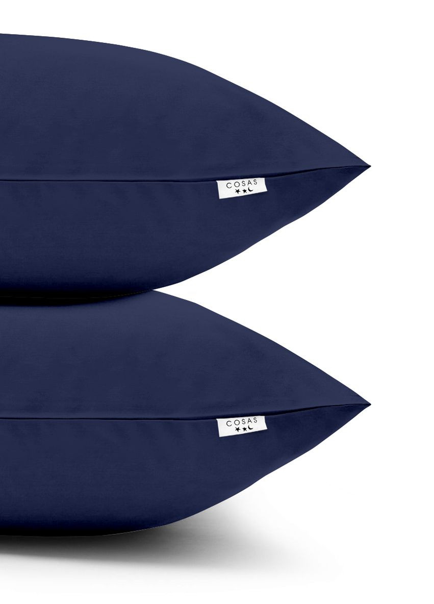 Набор наволочек на подушку 50х70 DARK PLUM & DARK BLUE SET (4822052100660) Cosas (266618259)