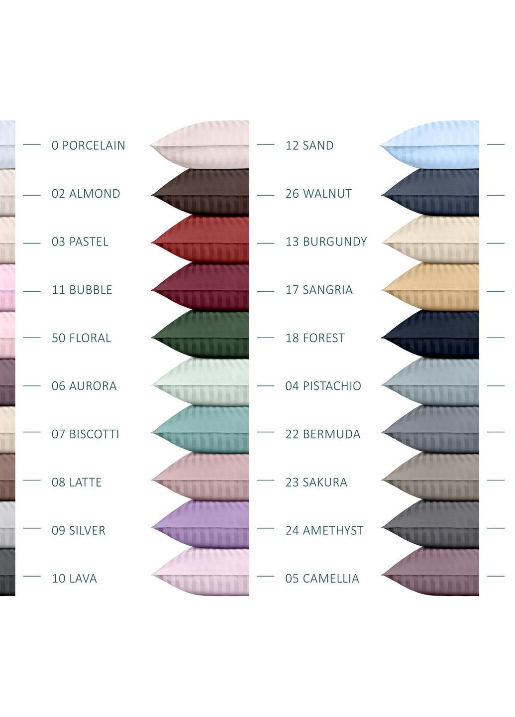 Набор наволочек сатин на подушку 40х60 SAKURA (4822052176207) Cosas (266619846)