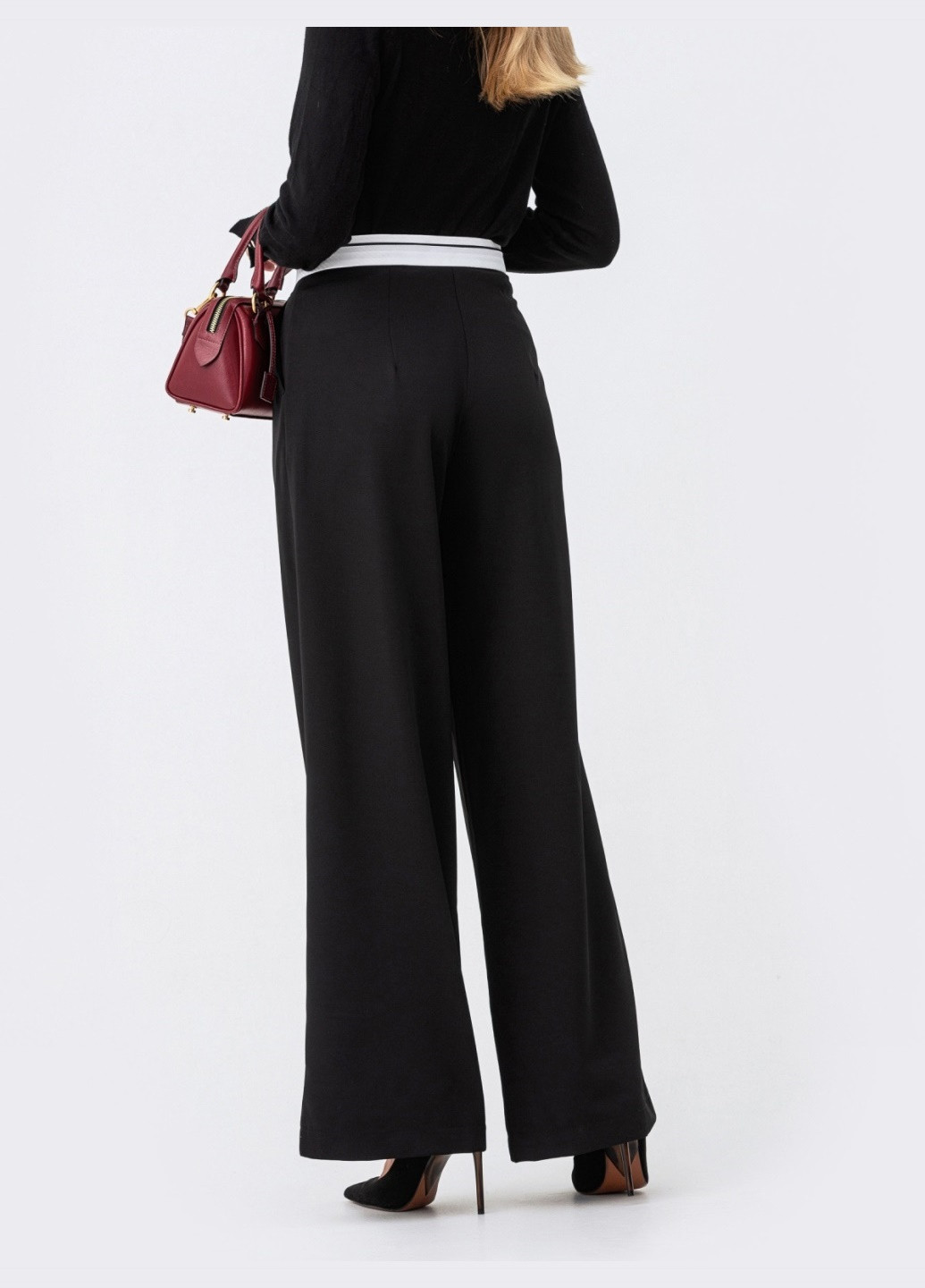 чорні штани-палаццо в класичному стилі Dressa (266622355)