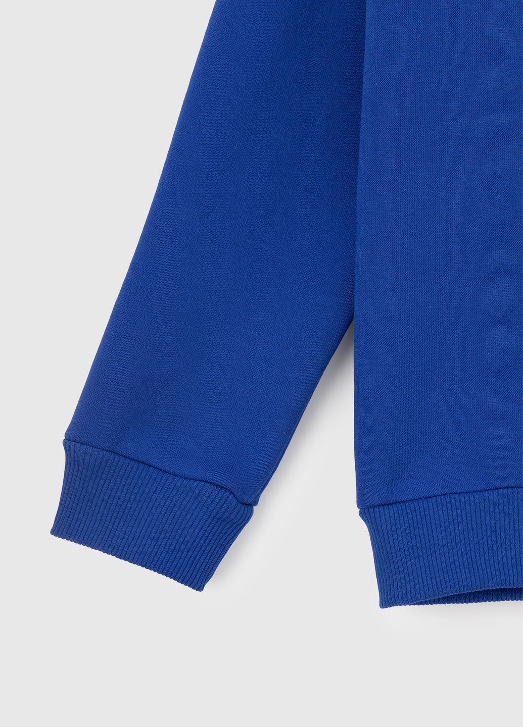 Mago свитшот однотонный синий повседневный