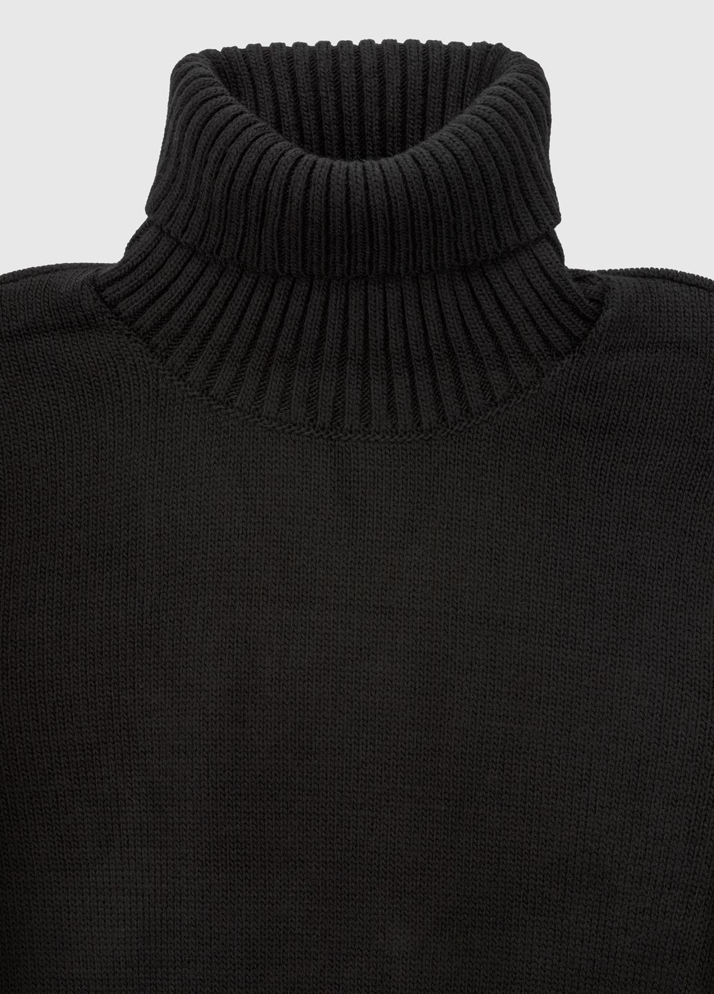 Черный зимний свитер Akin Trico