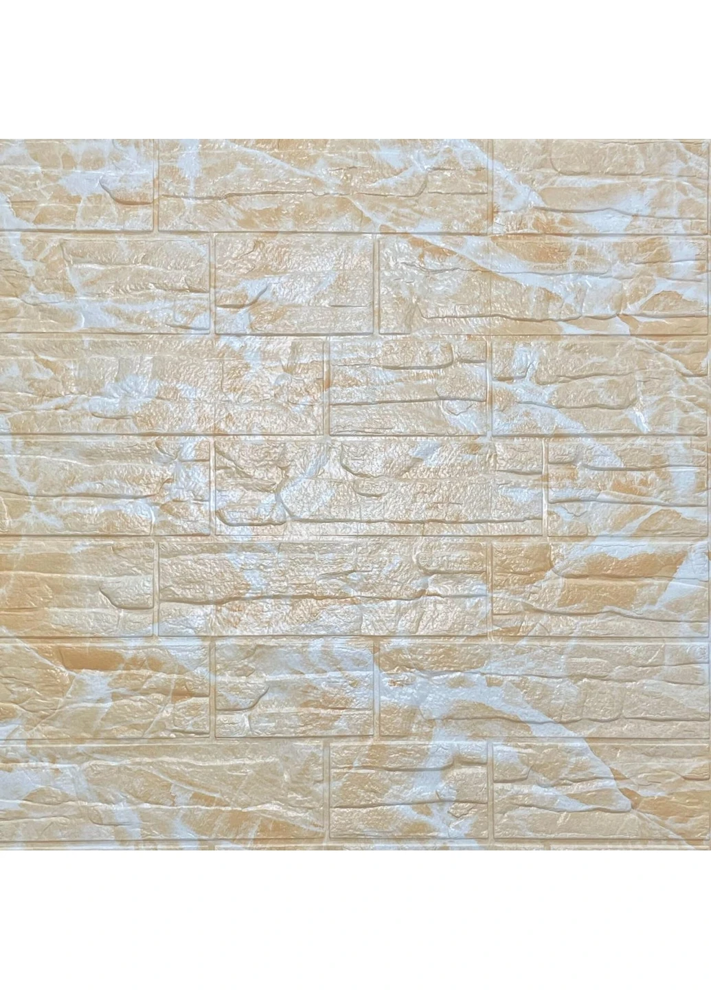 Декоративна самоклеюча 3D панель 70х77х0,5 см Sticker Wall (266624849)