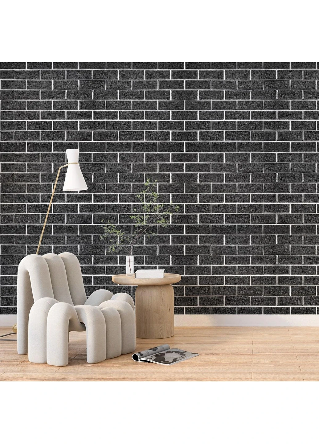 3D панель на стіну 70х70х0,5 см Sticker Wall (266624847)