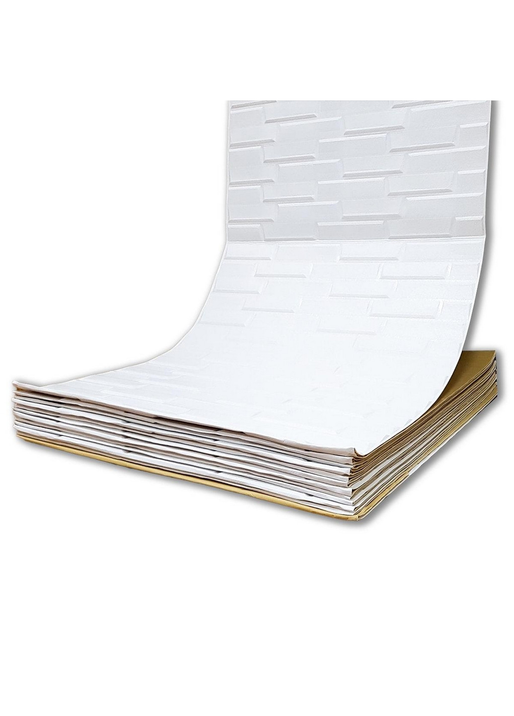 Декоративная самоклеющаяся 3D панель 1960х70х0,5 см Sticker Wall (266624817)